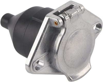 Dailygoods- Trailerplug Universeel 24V - 7-Pins Aansluiting - Verbindingsadapter - Veiligheid - Duurzaam - Betrouwbaar - Trekkerstekker