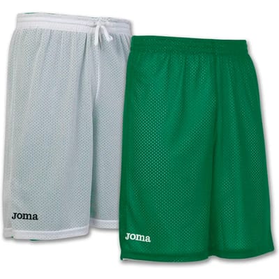 Joma Rookie Reversible Short Heren - Groen / Wit | Maat: XL