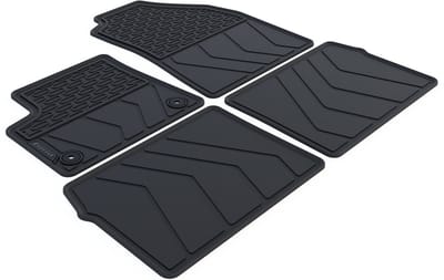 Rubber Automatten geschikt voor Citroën C3 Aircross - 2025-heden - 4-delig - Uitvoering: C3 Aircross | Electric