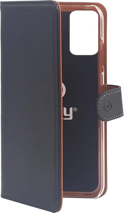 Celly Wally Bookcase Hoesje - Geschikt voor Apple iPhone 13 Pro - Kunstleer - Pasjeshouder - Zwart