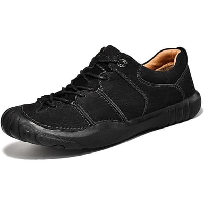 Herfst en Winter Buiten Casual Schoenen Heren Ademend Echt Leer Wandelschoenen Heren Waterdicht Antislip Sport Wandelschoenen 45