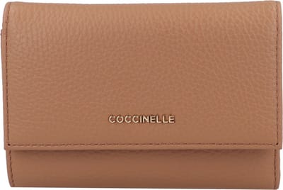 Coccinelle Metallic Zacht Portemonnee Leer 14 cm - Dames - Horizontaal - skin