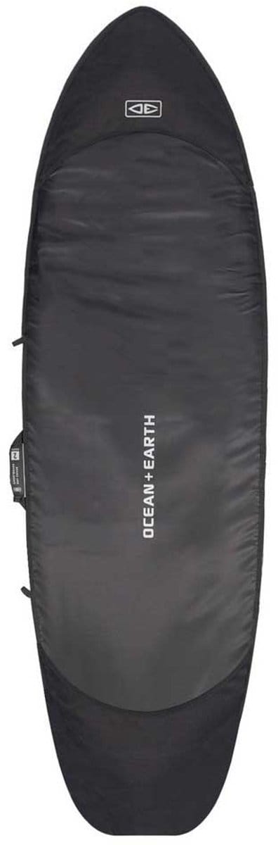 Ocean & Earth Double Cor_x Fish Shortboard 6´0´´ Surfboardhoes Zwart
