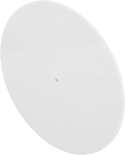 Platenspeler Mat - Slipmat Acryl - Verbeter Geluid - Gedempte Resonantie - 12 Inch - Wit
