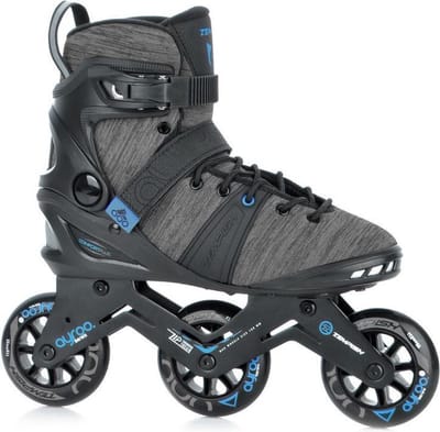 Tempish Ayroo Top 84 Skeelers Volwassenen - 4x84mm Wielen - Fitness Inline Skates - Zwart Blauw - Maat 38