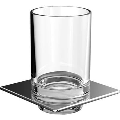 Emco Art glashouder met glas chroom