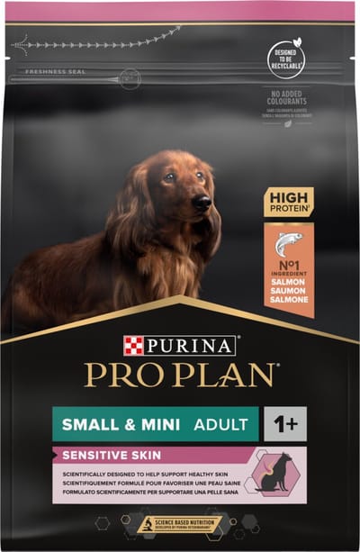 Pro Plan Dog Adult Small & Mini Breed Sensitive - Hondenvoer - 4 x Zalm 3 kg
