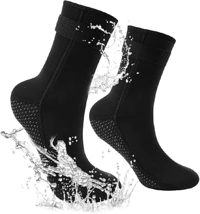 Diving Shoes voor Snorkelen, Surfen en Strandactiviteiten - Waterdichte Beach Socks voor Mannen en Vrouwen, Ideaal voor Activiteiten in en om Water