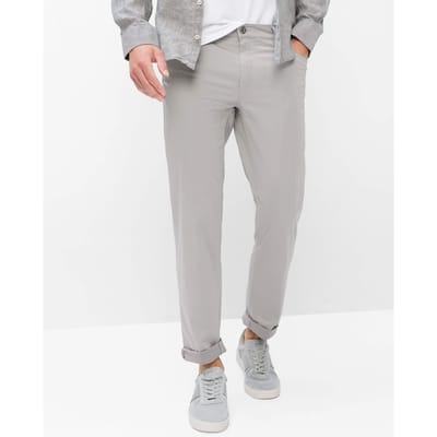 Brax Heren Jeans  Style COOPER PLATIN, lichtgrijs, maat 38/32