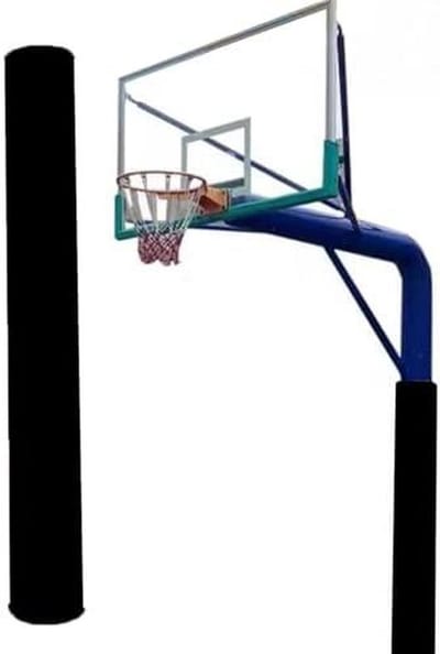 Paalbekleding - Stootkussen - Sportveld Veiligheid - Schokabsorberend Ontwerp - 18 m Hoog - Blauw