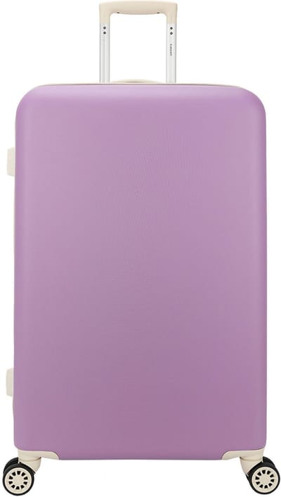 Decent STAR-MAXX Grote maat koffer 76x48x30 – Reiskoffer met wielen - Lichtgewicht koffer – Reiskoffer groot - Veilig TSA Cijferslot – Lila
