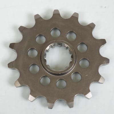 Pignon de sortie de boite Esjot pour Moto Suzuki 400 Dr-Z S 2000 à 2009 15 dents pas 520 Neuf