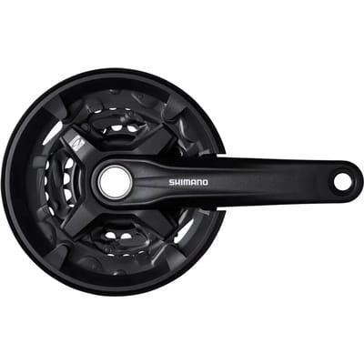 Shimano Crankstel Altus 22-30-40t 170 Mm Kettingscherm Zwart
