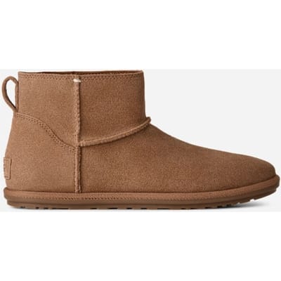 UGG® Classic Mini Deconstructed for Women in Brown, Size 6, Leather