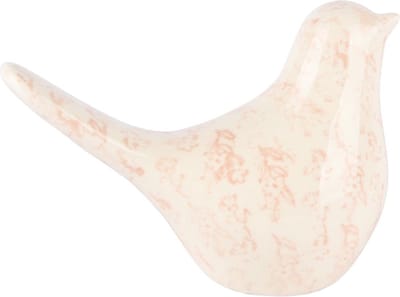 Dekoratief | Deco vogel 'Romance', keramiek, 14x7x11cm | A250924