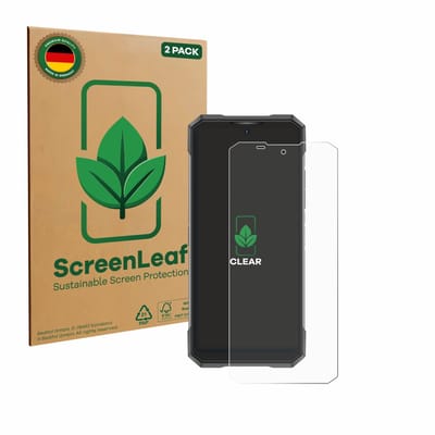 2 Stuks Screenprotector voor Doogee S200X - Hoogwaardige Beschermfolie transparant