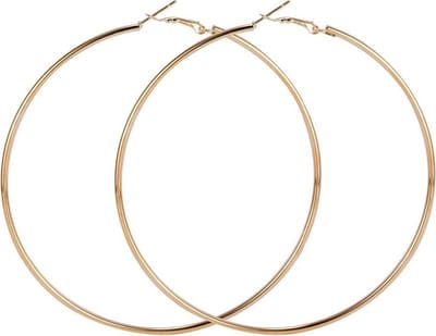 Fako Bijoux® - Grote Oorringen - Hoepel Oorbellen - 9cm - 90mm - Goudkleurig