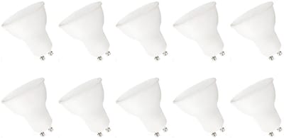 Spectrum LED Lamp GU10 7.5W - 230V - 730 Lumen - 6000K Koud wit - Helder daglicht - Energiezuinig - 10 stuks
