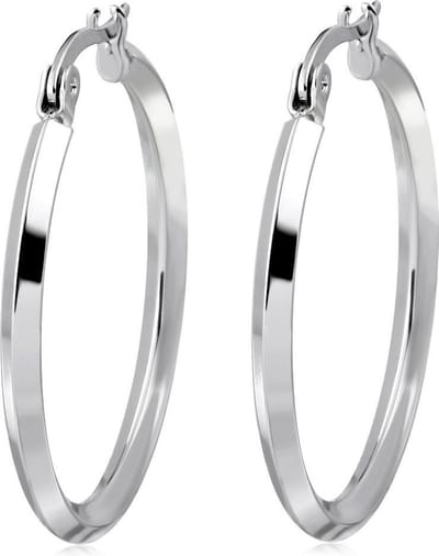 Amanto Oorbellen Berger 55mm - 316L Staal - ∅55mm