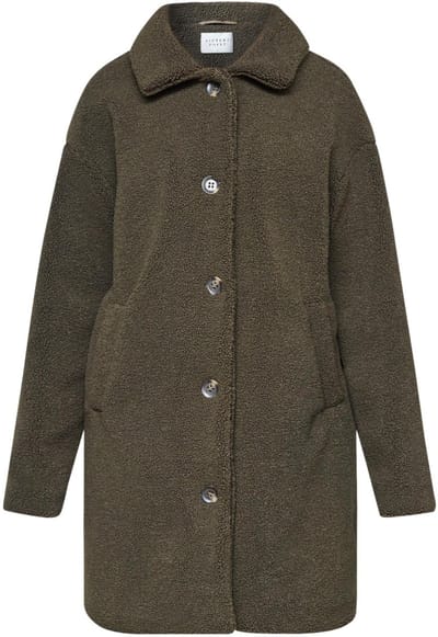 SISTERS POINT Dofi-new.ja1 Dames Jas - Khaki - Maat M