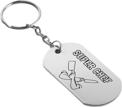 Akyol - super chef sleutelhanger - Kok - familie vrienden - cadeau - 54 x 29mm
