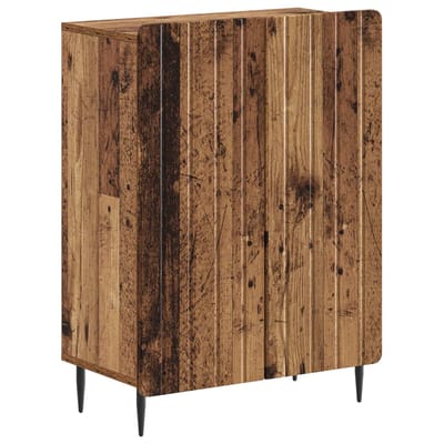 vidaXL - Badkamer - Opbergkast - ZWOLLE - Oud - hout - 59,5 - x - 31 - x - 79,5 - cm
