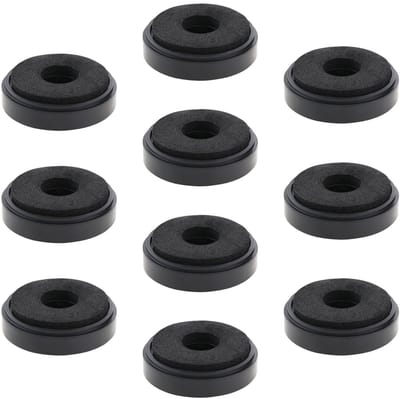 Dailygoody - Versterker pads - Vloermat voor luidsprekers - Duurzaam en stabiel - Zwart - Geluidsabsorberende voeten - Voor gebruik met soundbar stand...
