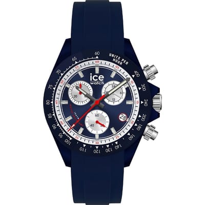Ice Watch BEWATCH - Blue white 025630 Horloge - Siliconen - Blauw - Ø 41 mm