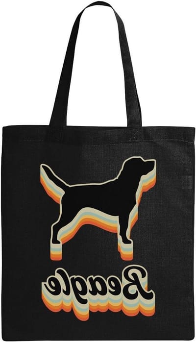 Ecologische Draagtas - Katoenen Tas - Boodschappen Doen - Versterkte Stiksels - 36 x 36 x 40 cm - Zwart