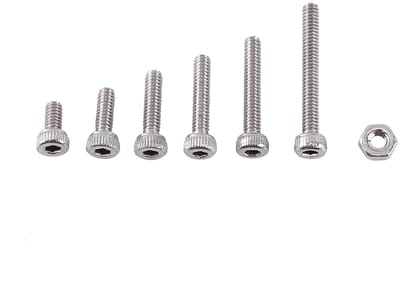 Dailygoods- Socket Bout Combinatieset 250 Stuks - M2 Bouten - A2 Roestvrij Staal - Moeren - Corrosieweerstand - Geschikt voor Besloten Ruimten - Bevestigingsmiddelen
