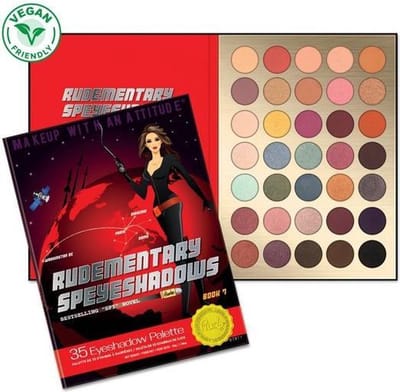 Rude Cosmetics Rudimentary Speyeshadows - 35 Eyeshadow Palette - Book 7