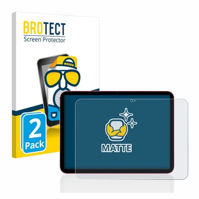 BROTECT - Screenprotector voor Apple iPad 10.9" WiFi 2022 (10. Gen.) - Folie Beschermfolie matte 2 Stuks