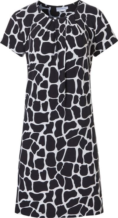 PastunetteBeach Dames Jurk zwart wit - Maat 40