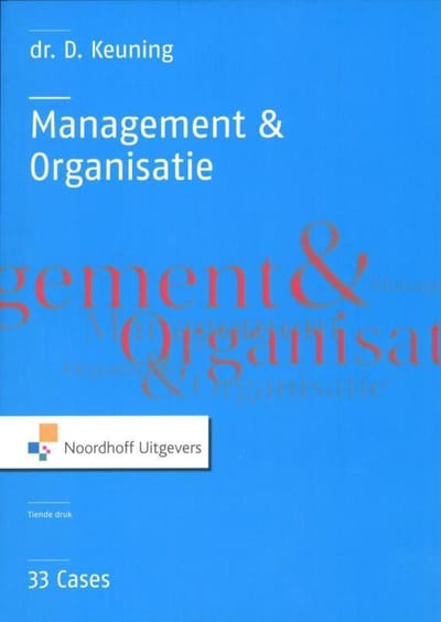 Management & Organisatie - D. Keuning