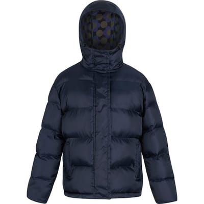 Regatta Dames Orla Kiely Bloemen Gequilt Oversized Jas (Marineblauw)