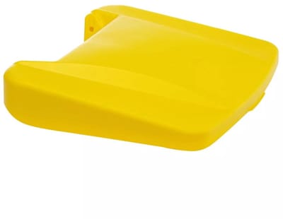 HENDI Deksel voor afvalbak - polypropyleen - hygiene - 50,5 x 41,5 cm - geel