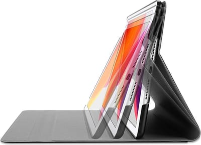 Cazy tablet Hoes met Toetsenbord geschikt voor iPad 11 (2025) 11 inch / 10e generatie (2022) 10.9 inch - QWERTZ Bluetooth Keyboard Case - Zwart