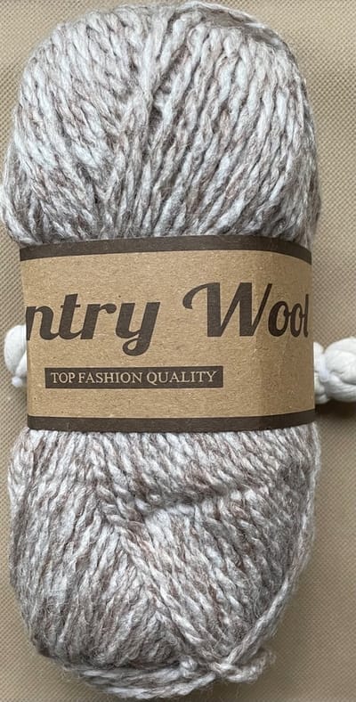 WOL-GAREN-LAMMY YARNS COUNTRY WOOL 791-BREIEN EN HAKEN-PER 5 STUKS.