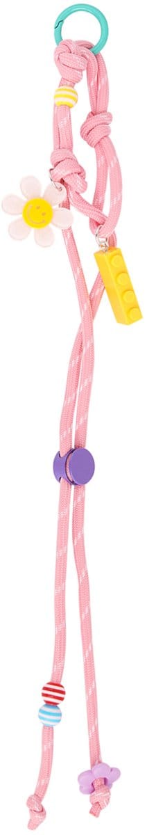Yehwang Tas accessoires - Happy Flower Pendant - Pink - Tas Hanger