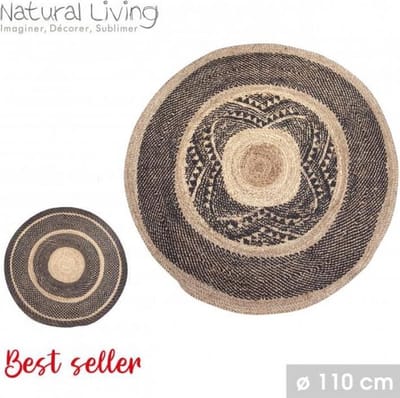 Fornord Vloerkleed Natural Living - Jute - 2 Designs
