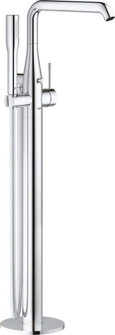 GROHE Essence vrijstaande badkraan met omstel en draaibare uitloop 27.7cm Chroom