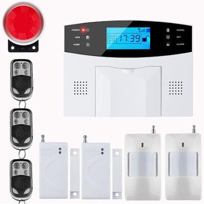 Alarmsysteem Huis - Beveiligingssysteem Inbraak - Huis Beveiligen - GSM SMS Alarm - 50 Gram - Wit