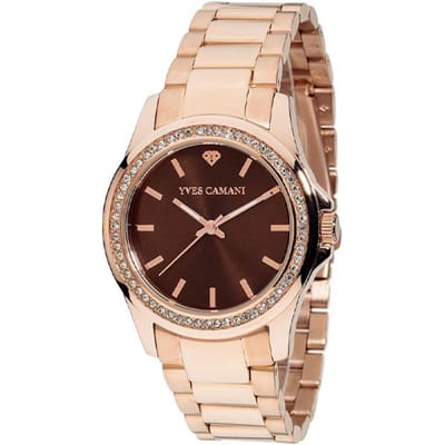 Yves Camani Montpellier YC1091-D Horloge Dames 38mm 3ATM