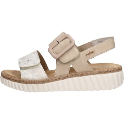 Rieker Sandalen beige Synthetisch - Dames - Maat 37