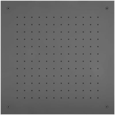 Herzbach DEEP GREY rain shower square 50 cm 23.650000.2.06