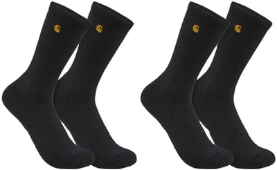 Carhartt Sokken Midweight Crew Sock, set van 2 SC2252-M