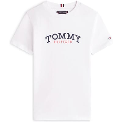 Tommy Hilfiger Boys Monogram Graphic T-shirt White Taglia: 10 | T-shirt Outlet | kids | Bianco