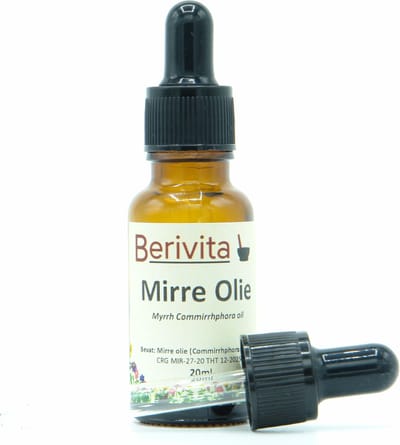 Mirre Olie 20ml Pipetfles - Pure Mirre Etherische Olie van Myrrha Hars - Myrrh Oil