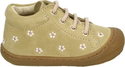 Naturino - COCOON EMBR.DAISIES - Half-hoog - Kleur: Wit/beige - Maat: 20