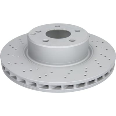 Remschijf ATE 24.0128-0125.1 voorkant, geventileerd, sterk gecarboniseerd, 1 Stuk